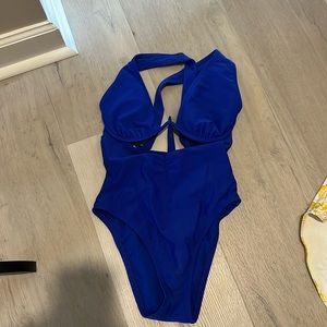 Royal Blue Sexy One Piece